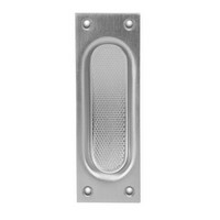 Poigne style cuvette aluminium ton argent Aluminium Poigne  encastrer Pour porte coulissante 12811010