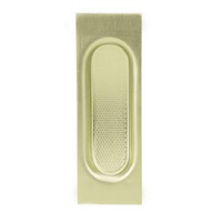 Poigne style cuvette en aluminium ton champagne Aluminium Poigne  encastrer Pour porte coulissante 12812010