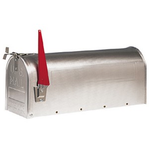 Boite aux lettres amricaine avec pied Aluminium Boite aux lettres Boite aux lettres US Mailbox 40015