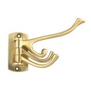 Porte-manteau 3 branches articules Laiton Porte manteau porte manteau  visser TH563