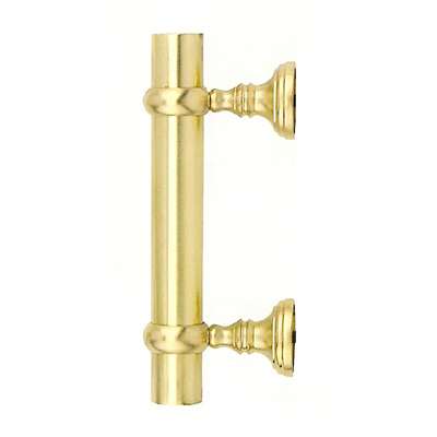 Bton de marchal laiton 230 mm pour porte d'entre Laiton poli Poigne de tirage Bton de tirage Laiton poli 597230