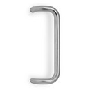 Poigne de tirage inox coude