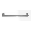 Poigne rectangulaire 160 mm inox bross Accessoires de meuble Gamme inox DH_26225